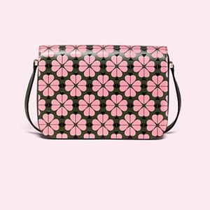 Kate Spade Nicola Spade Flower Medium Shoulder Bag